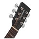 Tanglewood TWBB O Blackbird Smokestack Black Satin