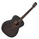 Tanglewood TWBB O Blackbird Smokestack Black Satin