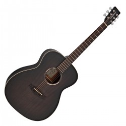 Tanglewood TWBB O Blackbird Smokestack Black Satin